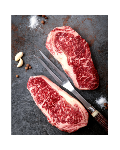 Lake Ohau Wagyu Beef Sirloin Portions twin pack per 500g/frozen